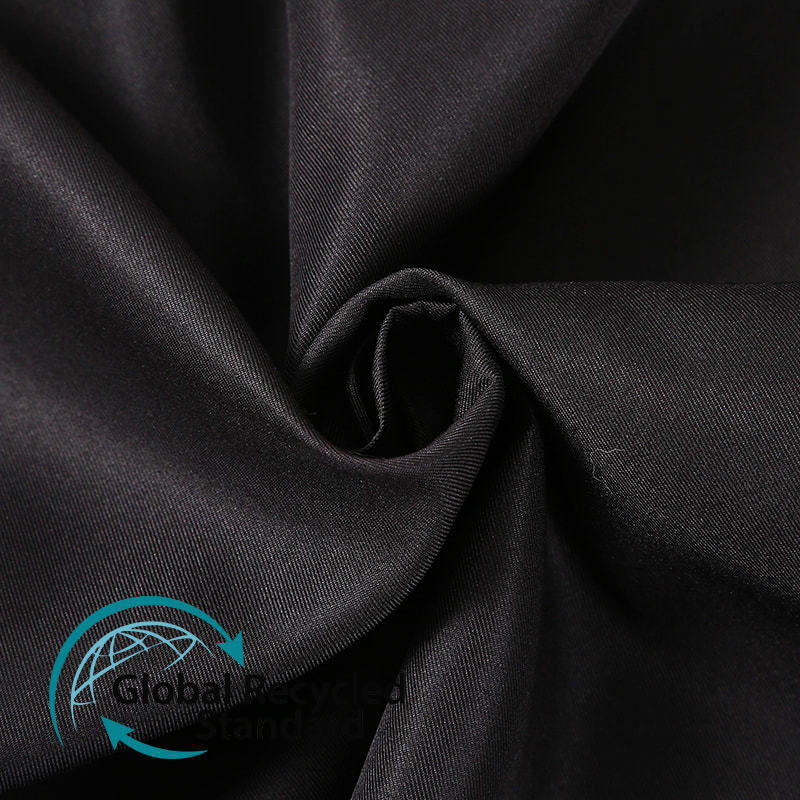 RPET 240T Semi-dulla 2/2 Slanted Down Jacket Padded Jacket Parka Jacket Suit Lining Recycled Fabric
