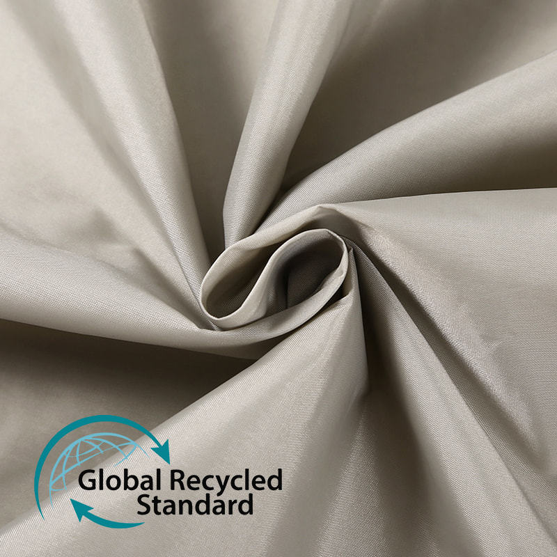 210T Nylon Taffta Solem tutela Vestimenta sarcinas et Handbag Outdoor Vestimenta Lining Dyed Recycled textilia
